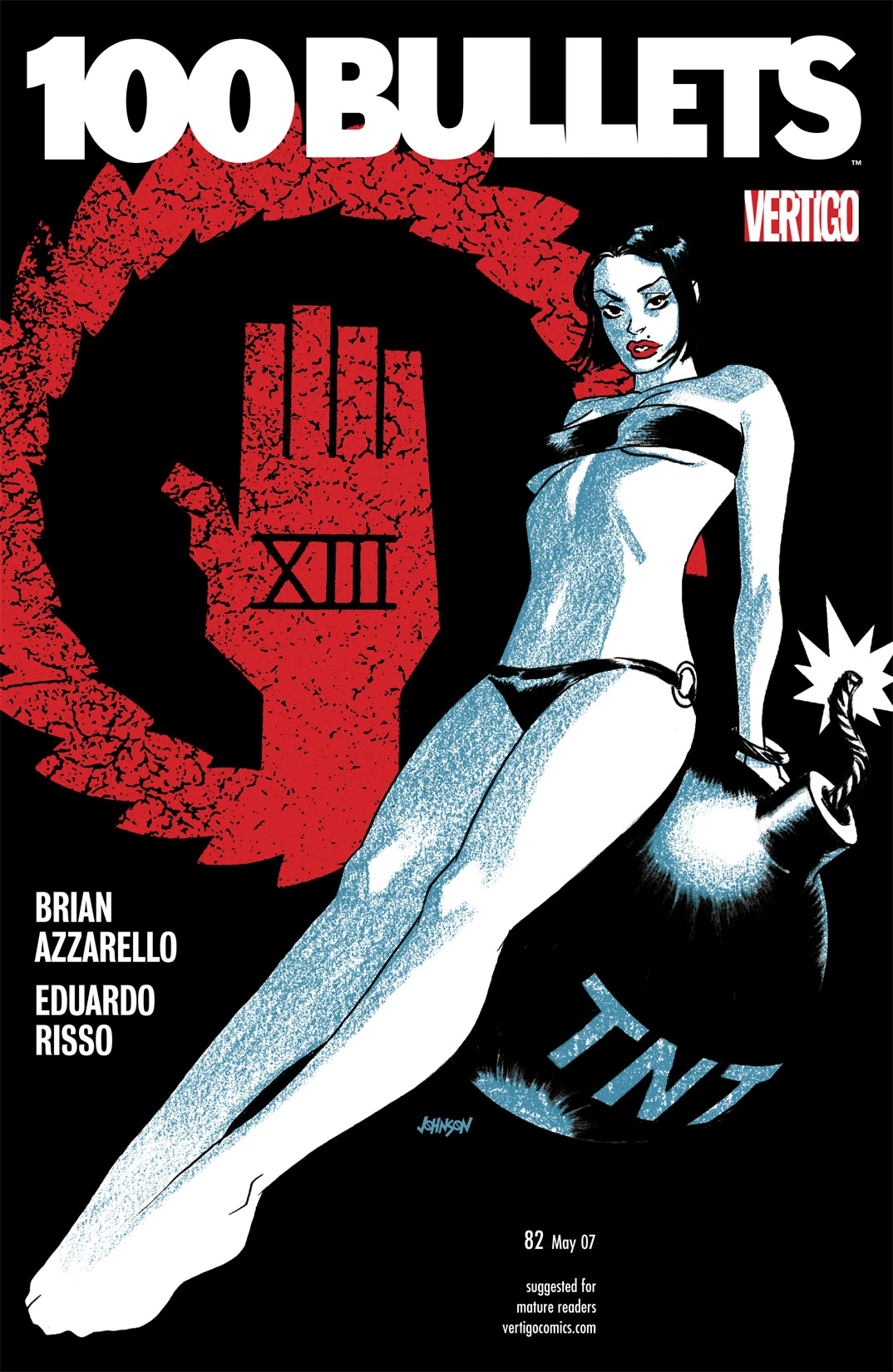 100 Bullets #82 (DC, 2007 — Cover A) cover